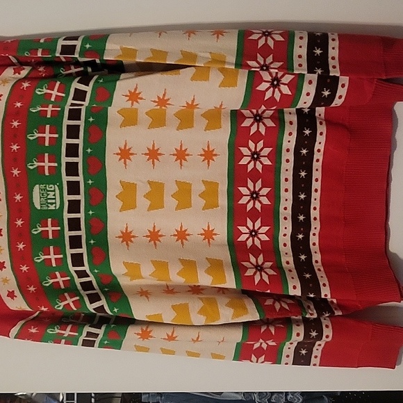 Quirky Burger King Sweater - Size XXL - GUC - Picture 4 of 6